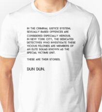 Law & Order: Special Victims Unit Unisex T-Shirt