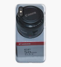 Canon 50mm 1.8 iPhone Case/Skin