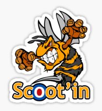 Vespa GTS 300 Scooter (Wasp) Sticker