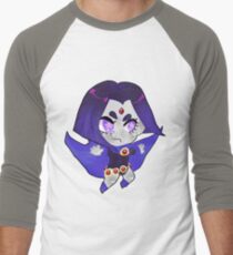 Teen Titans || Raven Men's Baseball ¾ T-Shirt