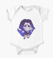 Teen Titans || Raven Short Sleeve Baby One-Piece