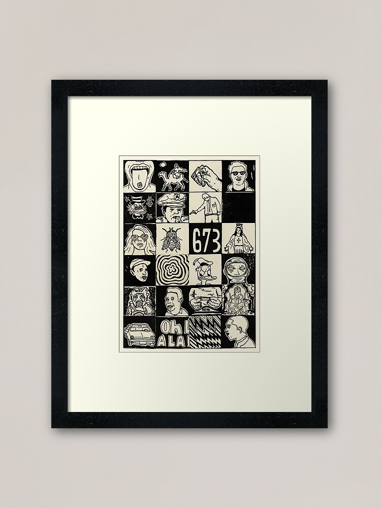 Alternate view of Ground Rush Framed Art Print