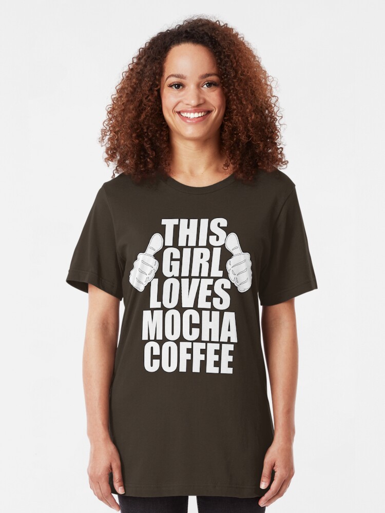 mocha tee shirt