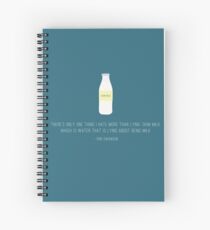 Ron Swanson Hates Lying Spiral Notebook