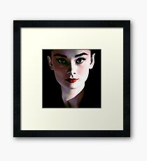 Audrey Framed Print