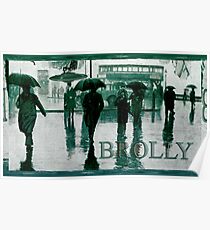 Brolly Brains. Poster