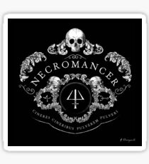Necromancer Emblem: Ashes to ashes, dust to dust Sticker
