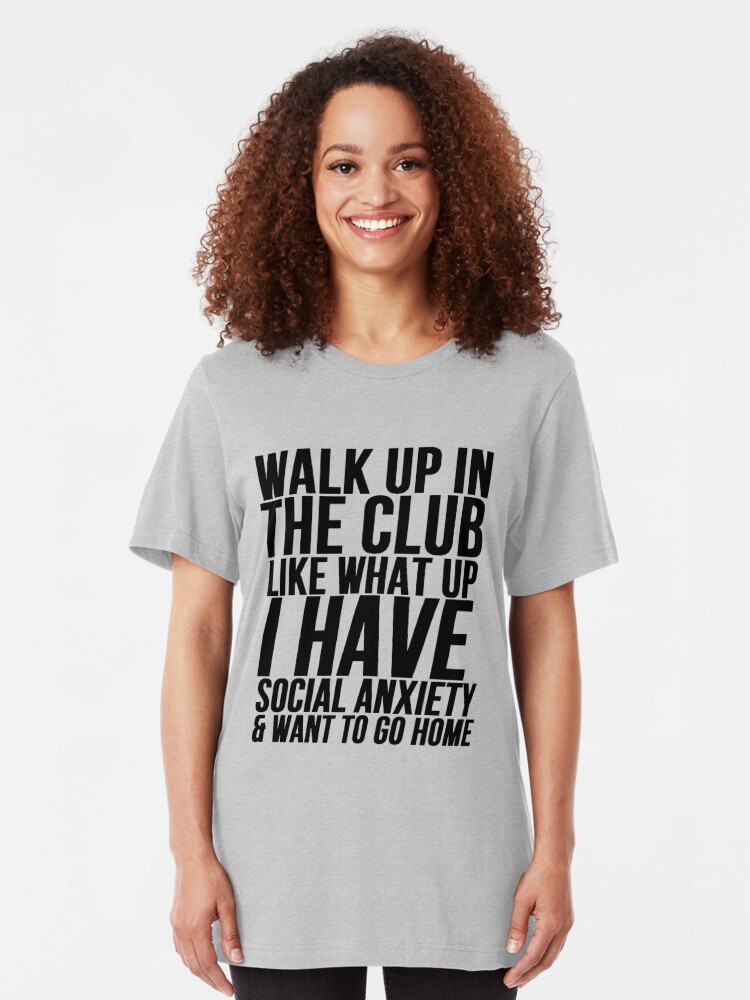 pacsun social anxiety shirt