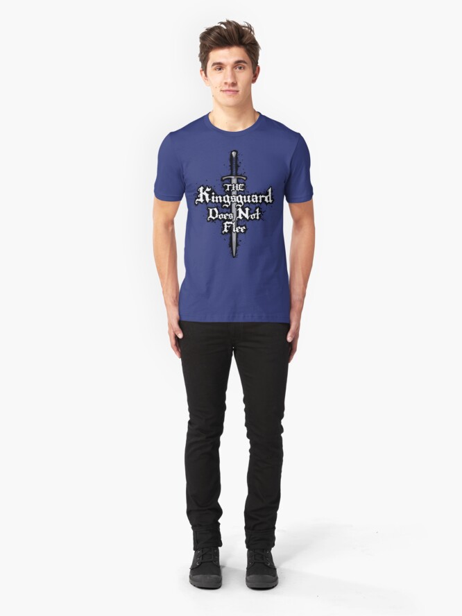 Alternate view of The Kingsguard Does Not Flee Slim Fit T-Shirt