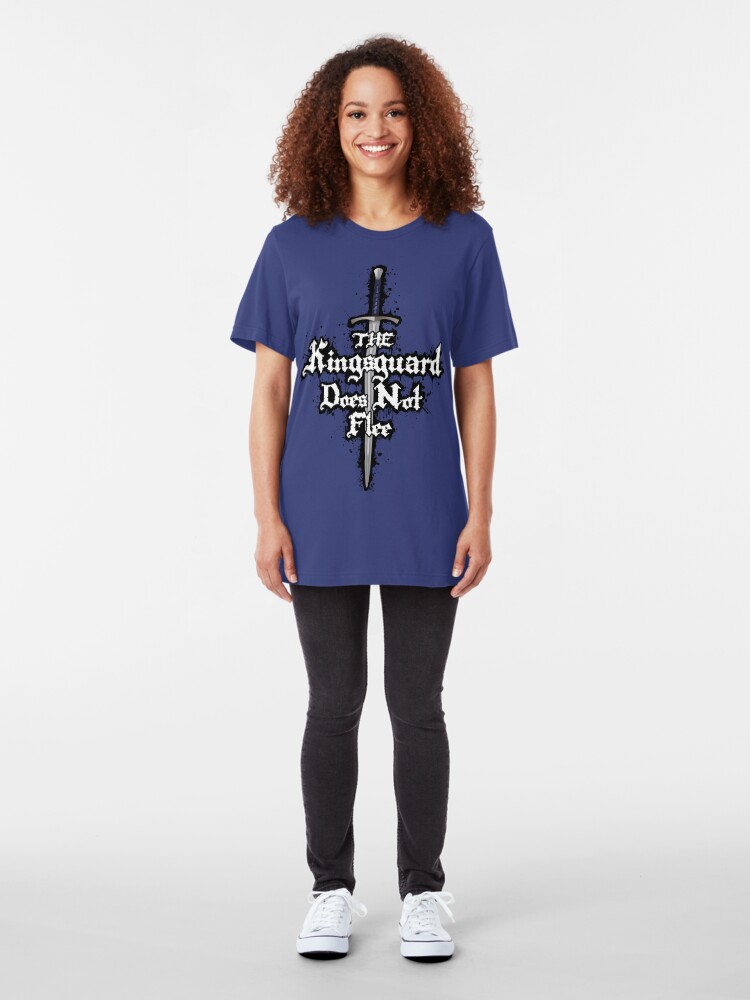 Alternate view of The Kingsguard Does Not Flee Slim Fit T-Shirt