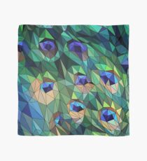 Peacock Feather Abstract Scarf