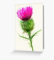 Thistle Greeting Card