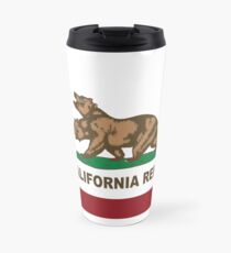 New California Republik Flagge Original Thermobecher