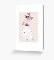 Mary Poppins (Jolly Holiday) Greeting Card