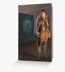 The Lone Centurion Greeting Card