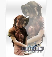 Aerith Gainsborough - Final Fantasy VII Advent children Poster