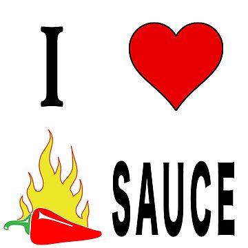 Artwork thumbnail, I Love Spicy Habanero Pepper Chicken Wings Sauce. by maxxexchange