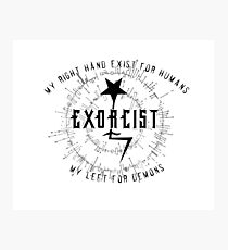 Exorcist Photographic Print