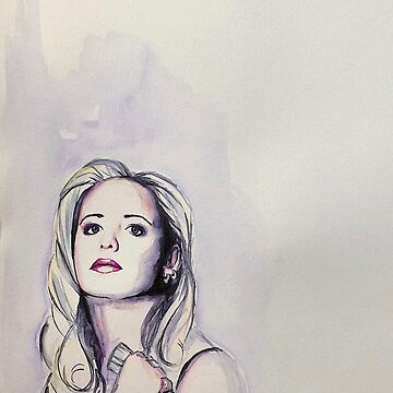 Buffy Summers in Watercolors - Print | Art Board Print