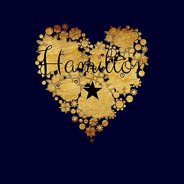 Hamilton Merchandise and Gifts for Fans I Love Hamilton Heart | Gift for  Teenage Girl Women Throw Pillow, 16x16, Multicolor