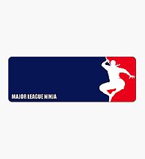 Major League Ninja Photographic Print