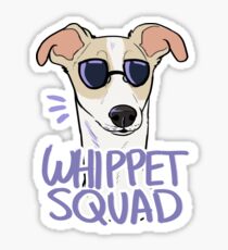 WHIPPET SQUAD (fawn) Sticker