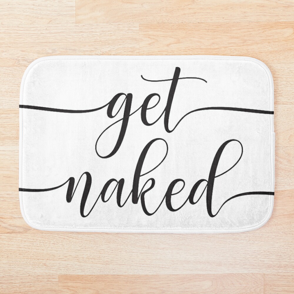 Get Naked Bath Mat Bath Mat