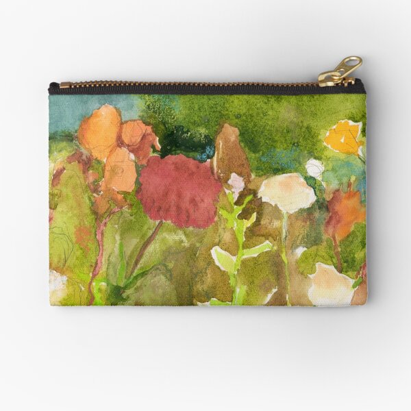 Flower Terrain Zipper Pouch