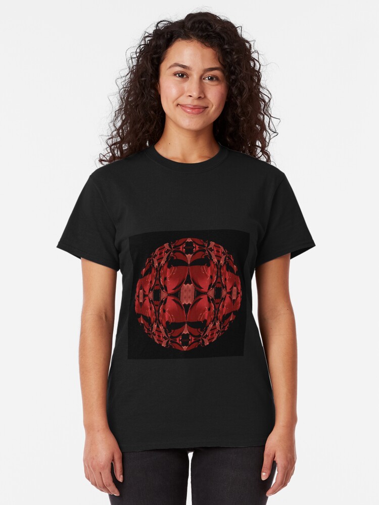 Alternate view of Liquid Light - Blood Diamond Classic T-Shirt
