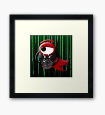 Dracula matrix Framed Print