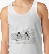 Two Penguins in wait. Tank Top