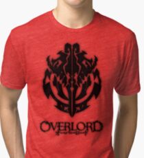 Overlord Anime Guild Emblem - Ainz Ooal Gown Tri-blend T-Shirt