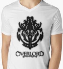 Overlord Anime Guild Emblem - Ainz Ooal Gown Men's V-Neck T-Shirt