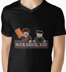 SUCK BRICK, KID! Men's V-Neck T-Shirt