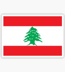 Lebanon Flag Sticker