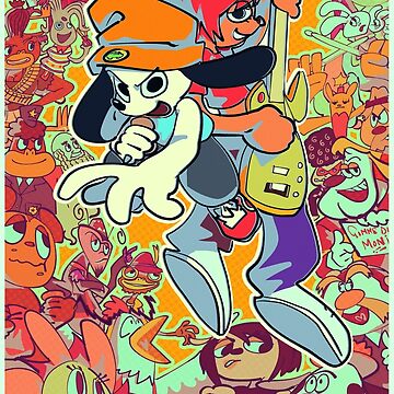 PaRappa the Rapper iPad Case & Skin for Sale by oublaichen