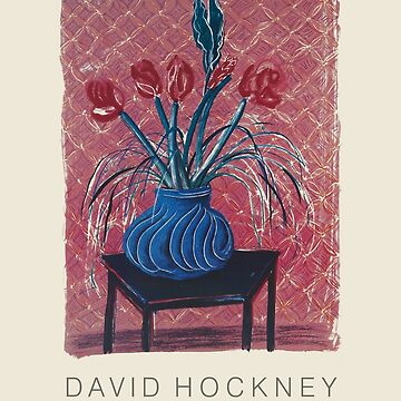 Vintage David Hockney Museum for Moderne Kunst Exhibition Poster (1987,  Framed)