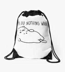 TUBBS haben nichts falsch gemacht - nekoatsume Turnbeutel