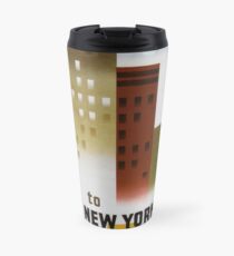 Taza de viaje Vintage poster - New York City