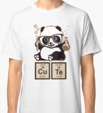 Chemistry panda discovered cute Classic T-Shirt