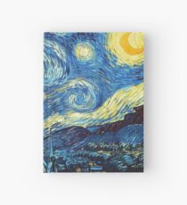 the starry night by van gogh Hardcover Journal
