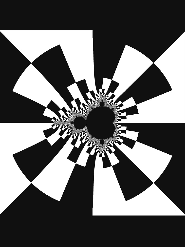 Mandelbrot XV - White by rupertrussell