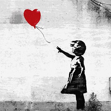 Banksy Canvas Girl With Balloon