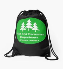 Parks and Rec Drawstring Bag