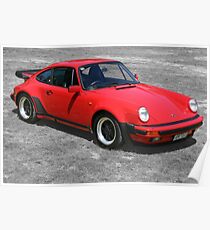 1985 Porsche 911 Turbo/Porsche 930 Poster