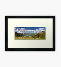Kalamalka Provincial Park Panoramic Framed Print