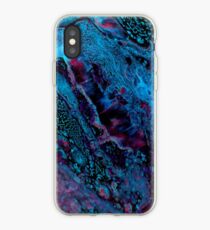 Neon Marble iPhone Case