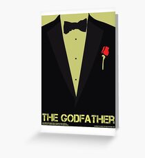 The godfather Greeting Card