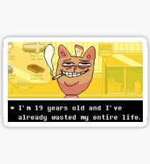 UNDERTALE Burgerpants Sticker