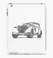 retro auto car iPad Case/Skin